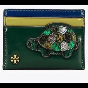 Tory Burch “turtle” card wallet